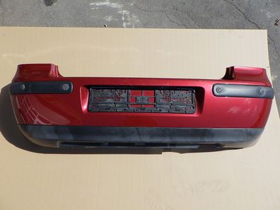 VW Golf 4 Limousine Stoßstange hinten Heckstoßstange rot braun LC3K PDC