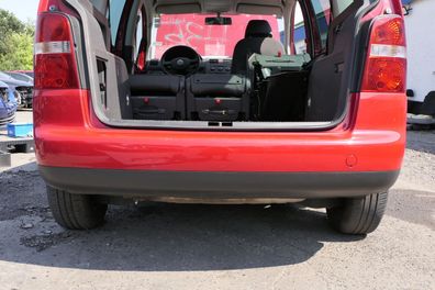 VW Touran 1T Stoßstange hinten Heckstoßstange Stoßfänger rot LY3D Tornado