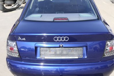 Audi A4 B5 Heckklappe hinten Klappe Kofferraumklappe Limousine blau LZ5K