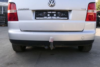 VW Touran 1T Stoßstange hinten Heckstoßstange Stoßfänger silber grau LA7W metall