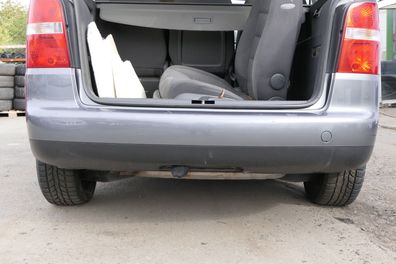 VW Touran 1T Stoßstange hinten Heckstoßstange Stoßfänger grau LD7X Platinumgrey
