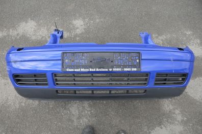 VW Golf 4 Stoßstange vorne Stoßfänger vorn blau LW5Z SWR Frontstoßstange 120735