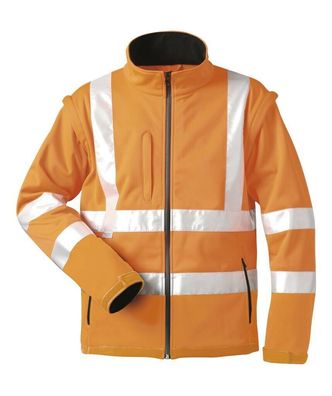Elysee Warnschutz Softshelljacke, orange 22701 und gelb 22702, Arbeitsjacke