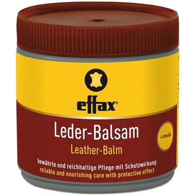 Effax Leder Balsam, Lederpflege, Lederfett, Pflege für alles aus Leder 500ml