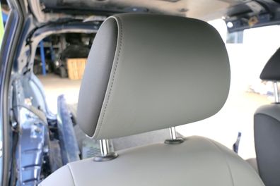 VW Polo 6R Kopfstütze vorne rechts links grau schwarz Kunstleder Leder GT GTI