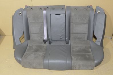 Audi A4 B6 B7 8E Avant Sitz Rückbank Rücksitzbank hinten Leder grau Armlehne