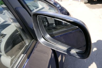 VW Sharan Alhambra elektrischer Spiegel Außenspiegel rechts schwarz matt