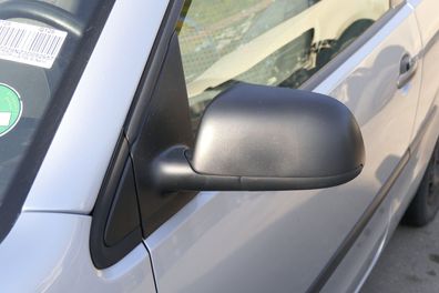 VW Polo 9N 9N3 manueller Spiegel Außenspiegel links vorne schwarz