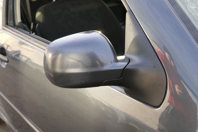 VW Golf 4 Bora manueller Spiegel vorne rechts Außenspiegel grau LC7V blue / anth