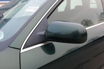 Audi A6 4B Spiegel Außenspiegel links elektrisch grün LZ6H mit GLAS