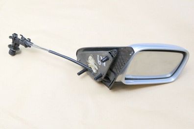 VW Polo 6N manueller manuell Spiegel Außenspiegel rechts silber LB7Z