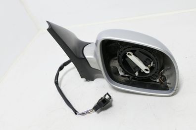 VW Bora Golf 4 elektrischer Spiegel Außenspiegel rechts mit Glas Silber LB7Z gra