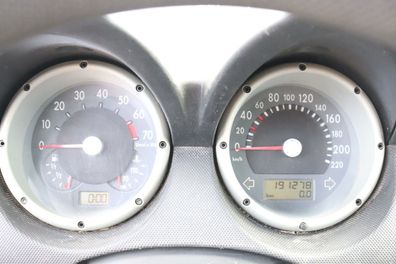 VW Lupo Tacho Tachometer Kombiinstrument 191.000km 6X0920801 1,4 16V 1,0 50PS 75