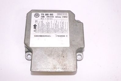 VW Touran Steuergerät Airbag Airbagsteuergerät 1T0909605 (05H21S12)