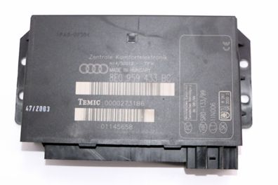 Audi AA 8E B6 Steuergerät Komfortsteuergerät 8E0959433BD Komfort KSG 8E0959433BC