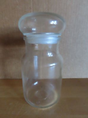 Glas klar mit GlasDeckel zur Deko oder Aufbewahren 500ml/ OR
