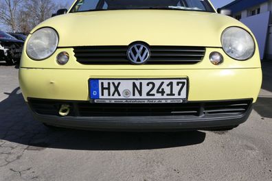 VW Lupo Stoßstange vorne Frontstoßstange Stoßfänger gelb LD1B vorn Spoiler