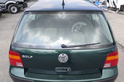 VW Golf 4 Limousine Heckklappe Kofferraumklappe Klappe hinten grün LC6M
