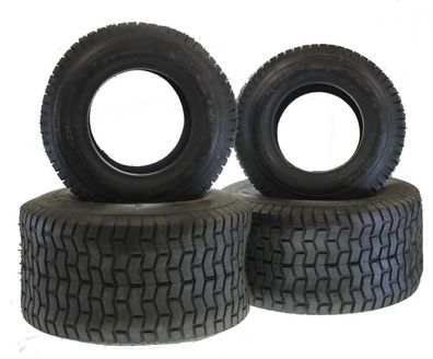 Reifen Set 2x 20x10-8 und 2x 16x6.5-8 schlauchlos TL Rasentraktor Aufsitzmäher R