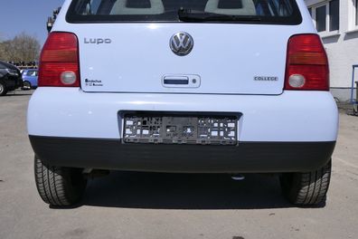 VW Lupo Stoßstange hinten Heckstoßstange Stoßfänger grau blau LR5D