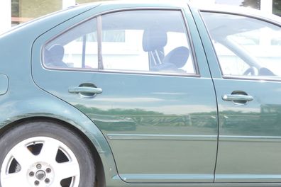 VW Bora Tür hinten rechts nur Limousine grün LC6M 1J5833056F