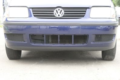 VW Polo 6N2 Stoßstange vorne Frontstoßstange Stoßfänger blau LB5N indigobl