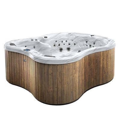 Dimension One Amore Bay Spa Whirlpool für 7 Personen 234 x 275 x 103 cm inkl. Isothe