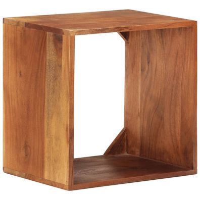 vidaXL Wandregal 40x30x40 cm Massivholz Akazie