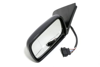 VW Polo 6N elektrischer Spiegel Außenspiegel links außen mit Glas schwarz LC9Z b