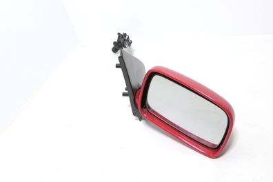 VW Polo 6N manueller manuell Spiegel Außenspiegel rechts rot LP3G flashrot