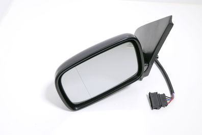 VW Polo 6N elektrischer Spiegel Außenspiegel links außen mit Glas schwarz LC9Z K