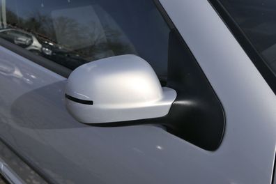 VW Golf 4 Bora manueller Spiegel vorne rechts Außenspiegel silber grau LB7Z Glas