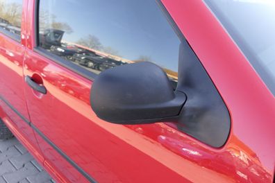 VW Golf 4 Bora manueller Spiegel vorne rechts Außenspiegel schwarz matt Glas