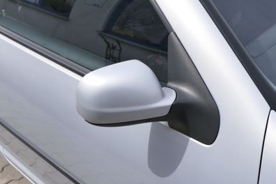 VW Golf 4 Bora manueller Spiegel rechts Außenspiegel silber grau LB7Z Glas