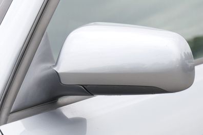 Audi A4 B5 Spiegel Außenspiegel links elektrisch silber grau LY7L