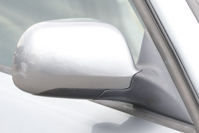 Audi A4 B5 Spiegel Außenspiegel rechts elektrisch silber grau LY7L