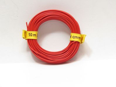 Brawa 3102 - Litze - Kabel - Rot - 0,14