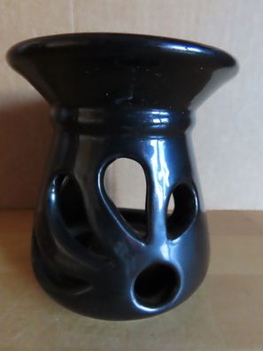 Duftlampe Duftöllampe Aromalampe schwarz ca. 10 cm hoch