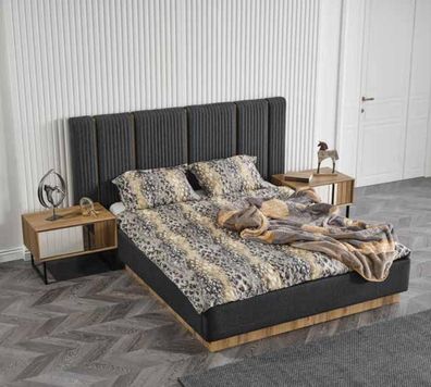 Echtholz Betten Holzbett Doppelbett handgefertigt Echtholz Bett Neu Polsterbett