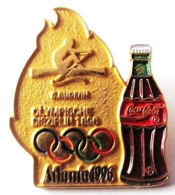 Coca Cola - Olympische Spiele - Atlanta 1996 - Rudern - Pin 31 x 26 mm