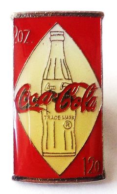 Coca Cola - Logo & Flasche - Pin 27 x 14 mm #