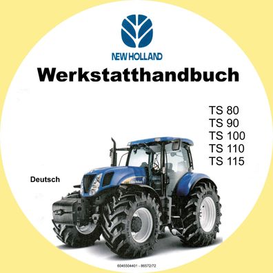 Werkstatthandbuch New Holland TS Serie in Deutsch