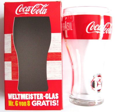 Coca Cola - Weltmeister Glas - England - zur WM 2014 #