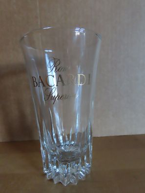 Gläser Glas Kelchform Ron Bacardi Superior Golddruck/18 France