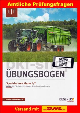 Fahrschule Fragebogen Spezialwissen L T Traktor Führerschein Landwirtschaft 10/2023