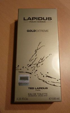 Ted Lapidus pour Homme Gold Extreme Eau de Toilette 100ml EDT Men