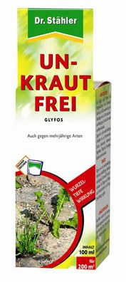 DR. Stähler Glyfos Unkraut-Frei, 100 ml