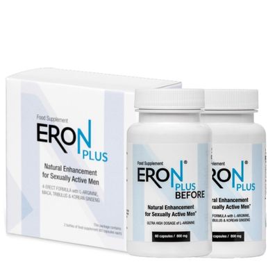 EronPlus Eron Plus Kapseln für den Mann mit hochdosiertem L-Arginin 120 Kapseln