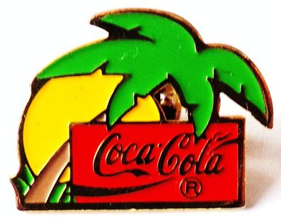 Coca Cola - Palme & Sonne - Pin 25 x 20 mm