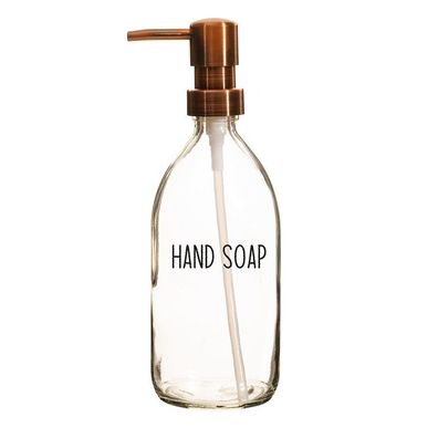 Spenderflasche Glas Sass & Belle Seifenspender Shampoo Spülmittel Duschgel